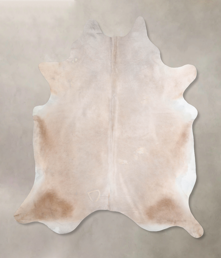 Champagne XX-Large Brazilian Cowhide Rug 8'3"H x 7'1"W #A30055 by Hudson Hides