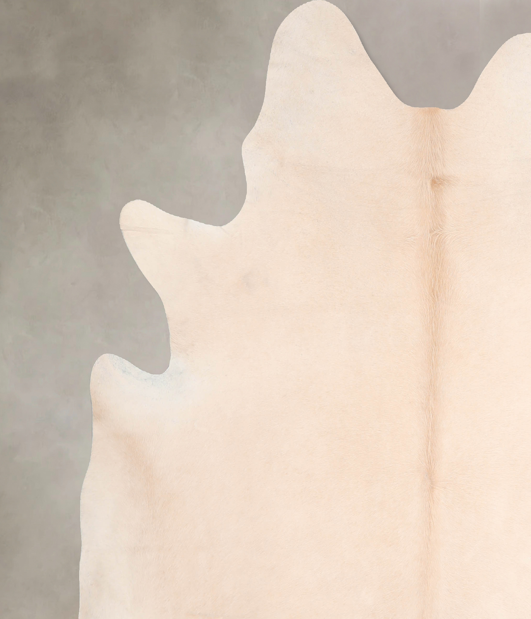 Beige XX-Large Brazilian Cowhide Rug 7'5"H x 6'10"W #A30092 by Hudson 