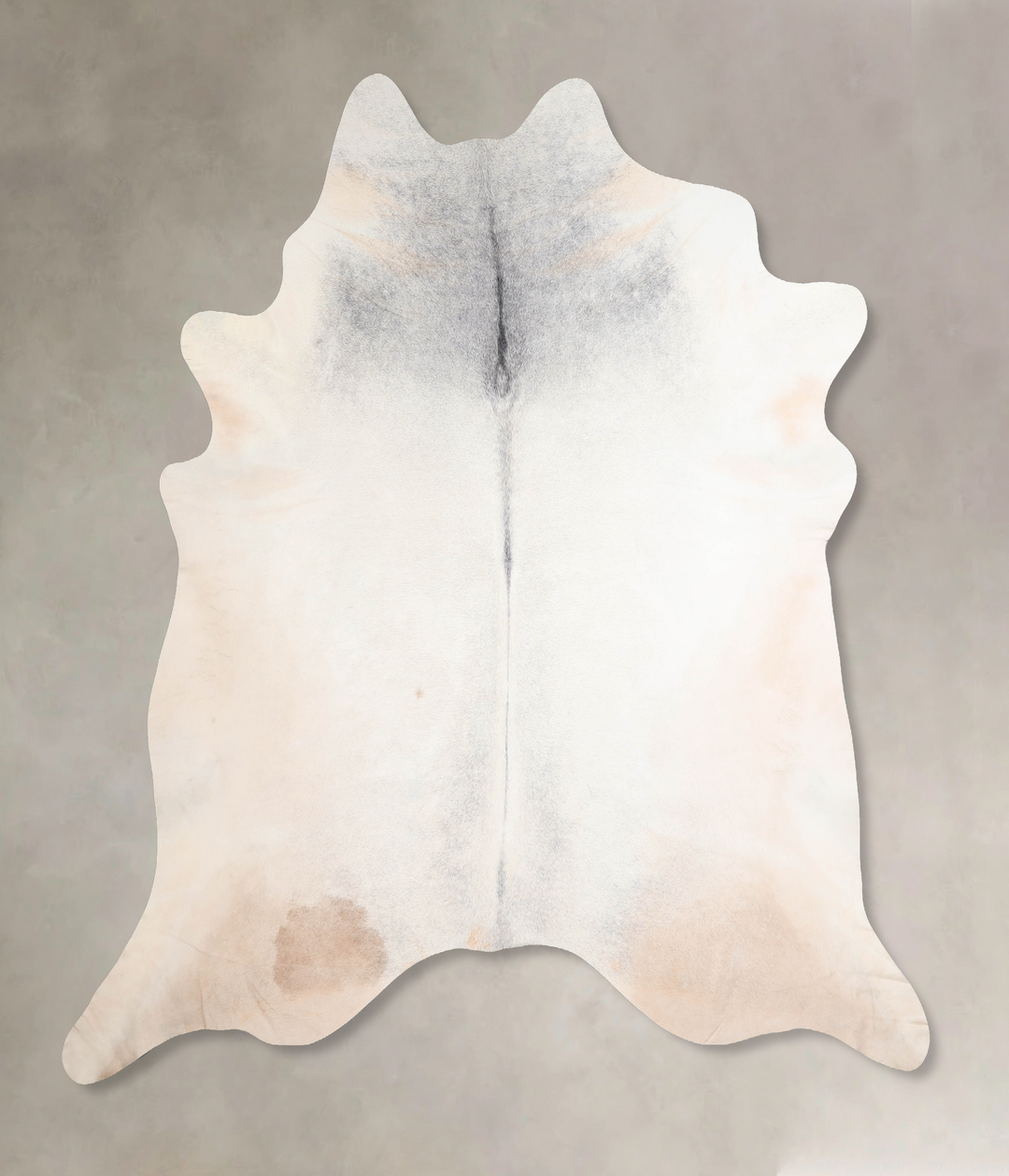 Medium Grey XX-Large Brazilian Cowhide Rug 7'10"H x 7'8"W #A30095 by H