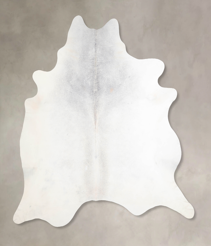 Light Grey XX-Large Brazilian Cowhide Rug 7'5"H x 7'2"W #A30100 by Hudson Hides