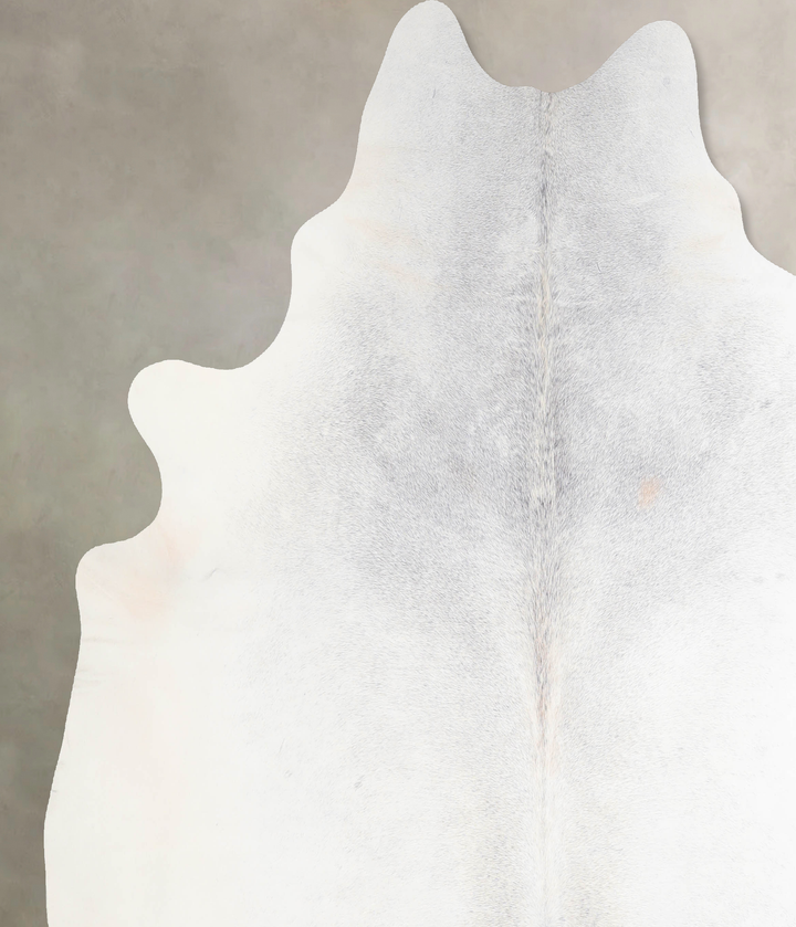 Light Grey XX-Large Brazilian Cowhide Rug 7'5"H x 7'2"W #A30100 by Hudson Hides