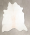 Ivory with Beige XX-Large Brazilian Cowhide Rug 7'5