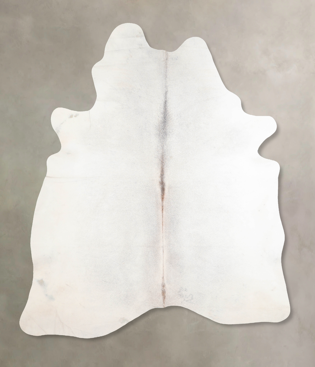 Light Grey X-Large Brazilian Cowhide Rug 7'8"H x 6'3"W #A30165 by Huds