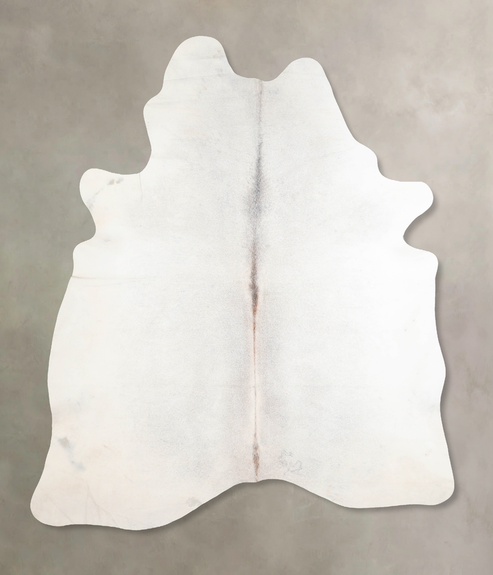 Light Grey X-Large Brazilian Cowhide Rug 7'8"H x 6'3"W #A30165 by Hudson Hides