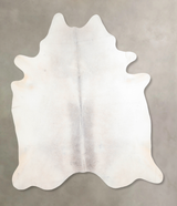 Light Grey XX-Large Brazilian Cowhide Rug 7'10"H x 6'10"W #A30172 by Hudson Hides