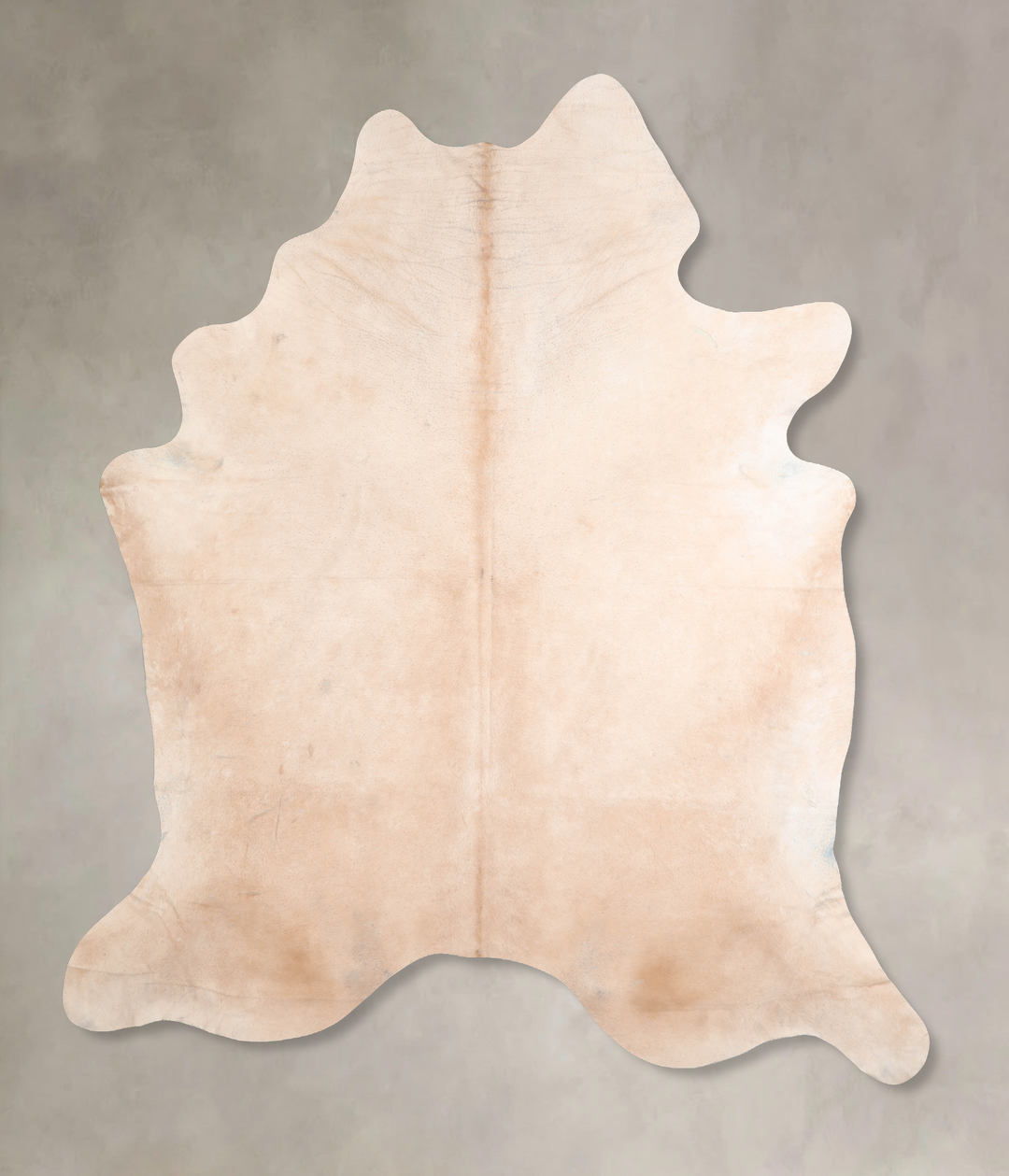 Beige XX-Large Brazilian Cowhide Rug 8'5"H x 7'4"W #A30176 by Hudson H