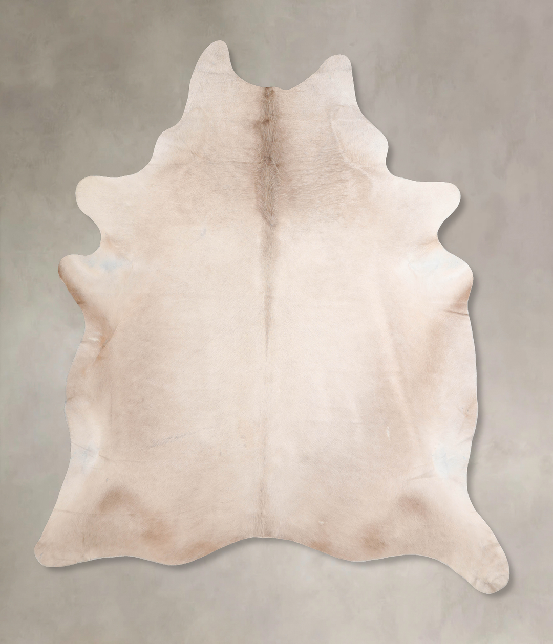 Champagne X-Large Brazilian Cowhide Rug 7'7"H x 6'6"W #A30199 by Hudso