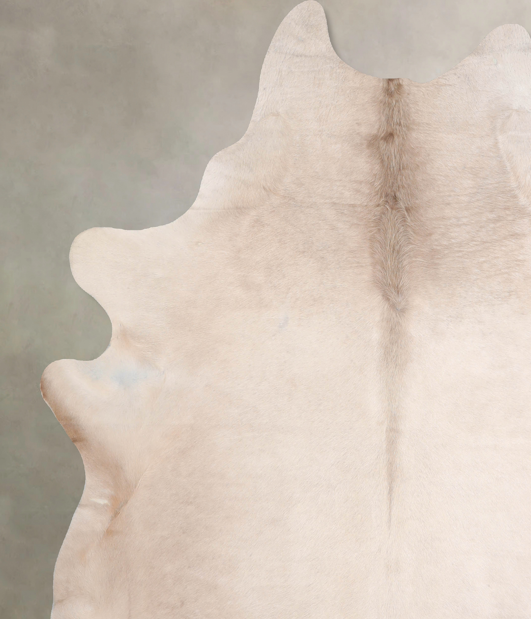 Champagne X-Large Brazilian Cowhide Rug 7'7"H x 6'6"W #A30199 by Hudso