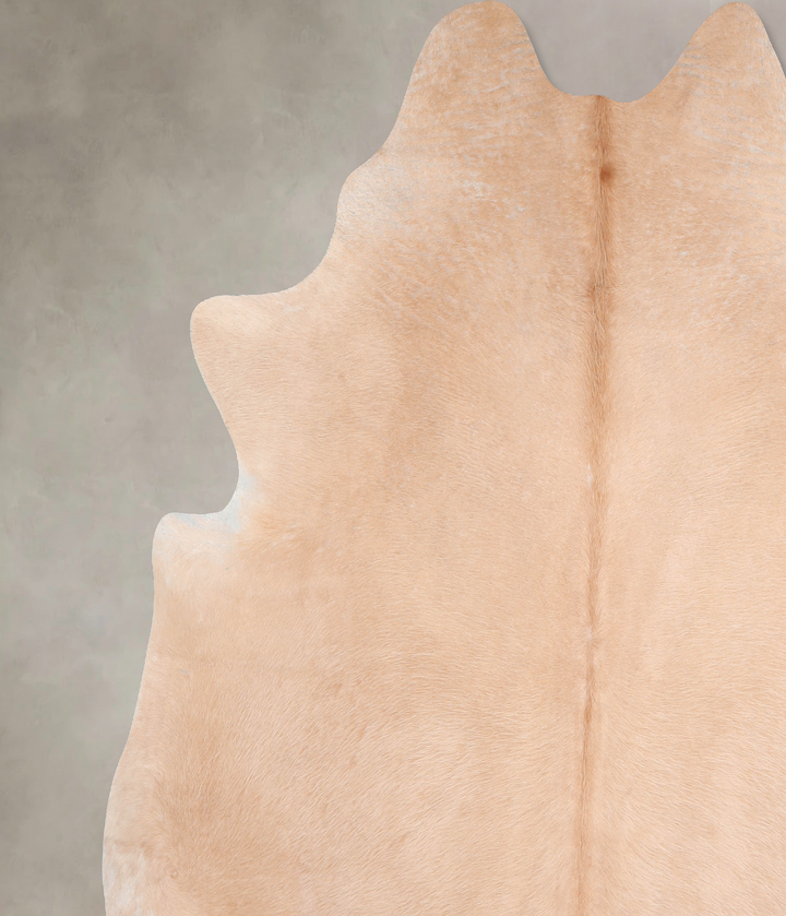 Beige XX-Large Brazilian Cowhide Rug 7'11"H x 7'6"W #A30270 by Hudson Hides