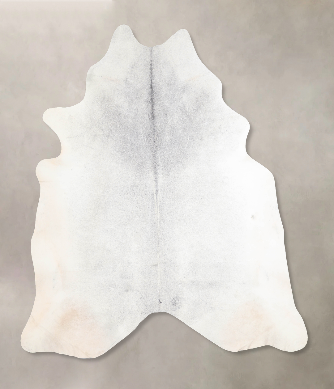 Medium Grey X-Large Brazilian Cowhide Rug 6'11"H x 6'11"W #A30287 by H