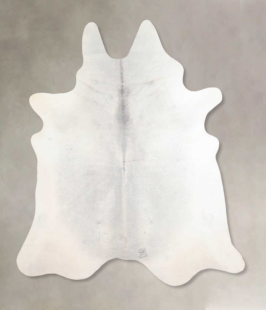 Light Grey XX-Large Brazilian Cowhide Rug 8'3"H x 7'1"W #A30301 by Hudson Hides