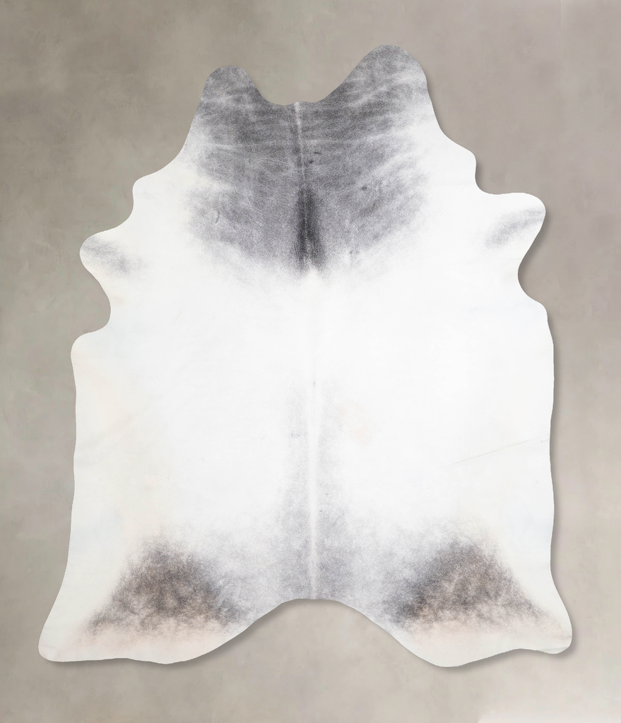 Medium Grey XX-Large Brazilian Cowhide Rug 7'9"H x 6'6"W #A30305 by Hudson Hides