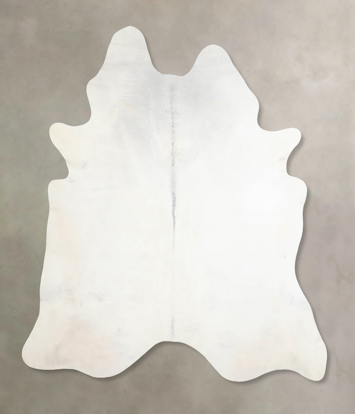 Light Grey XX-Large Brazilian Cowhide Rug 7'11"H x 6'10"W #A30330 by Hudson Hides