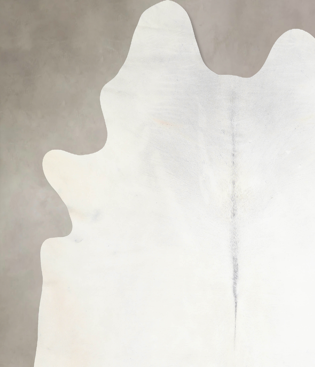 Light Grey XX-Large Brazilian Cowhide Rug 7'11"H x 6'10"W #A30330 by H