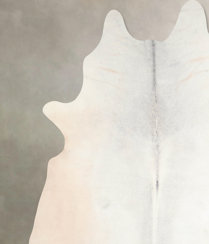 Grey with Beige XX-Large Brazilian Cowhide Rug 7'11"H x 7'11"W #A30332 by Hudson Hides