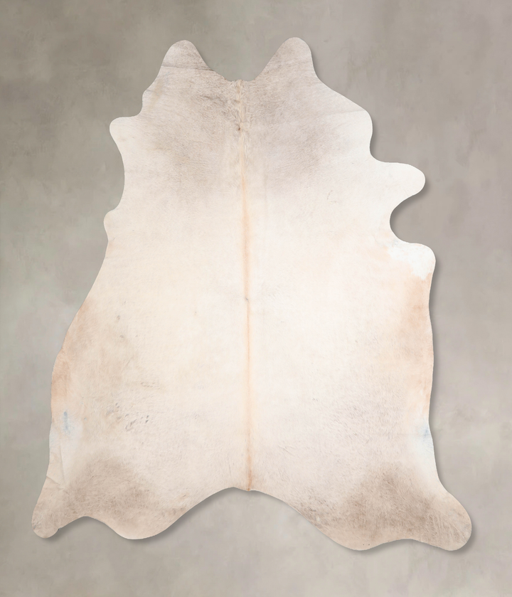 Champagne XX-Large Brazilian Cowhide Rug 8'3"H x 7'6"W #A30344 by Hudson Hides