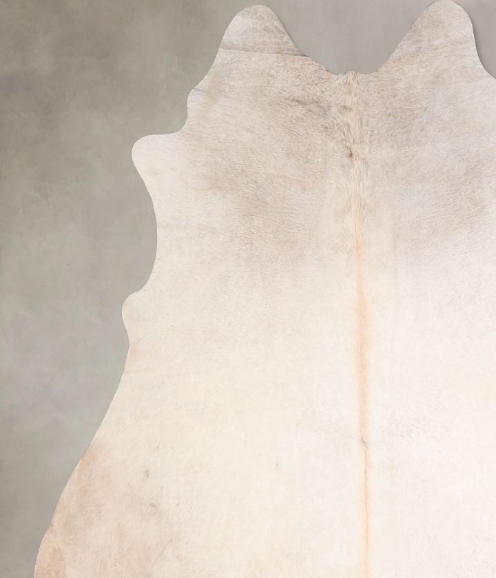 Champagne XX-Large Brazilian Cowhide Rug 8'3"H x 7'6"W #A30344 by Hudson Hides