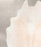 Beige XX-Large Brazilian Cowhide Rug 7'11"H x 7'5"W #A30351 by Hudson Hides