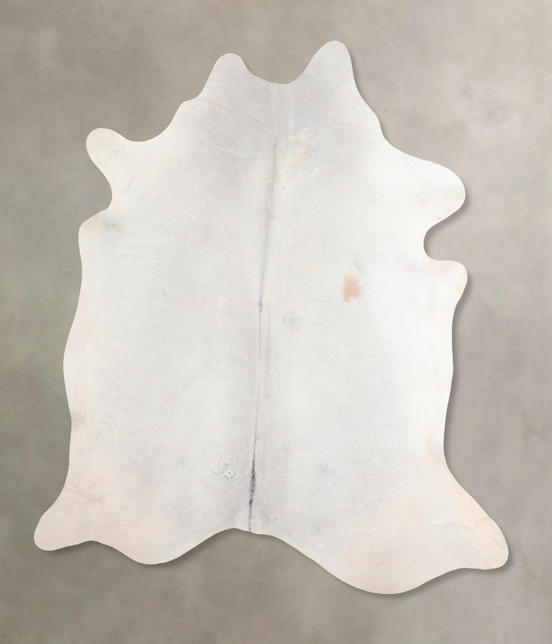 Light Grey X-Large Brazilian Cowhide Rug 6'6"H x 6'5"W #A30354 by Huds