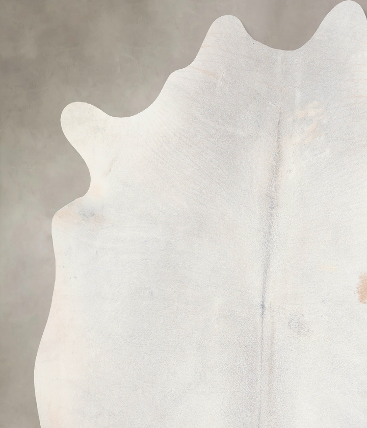 Light Grey X-Large Brazilian Cowhide Rug 6'6"H x 6'5"W #A30354 by Hudson Hides