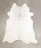 Light Grey XX-Large Brazilian Cowhide Rug 7'7