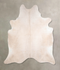 Beige XX-Large Brazilian Cowhide Rug 8'3