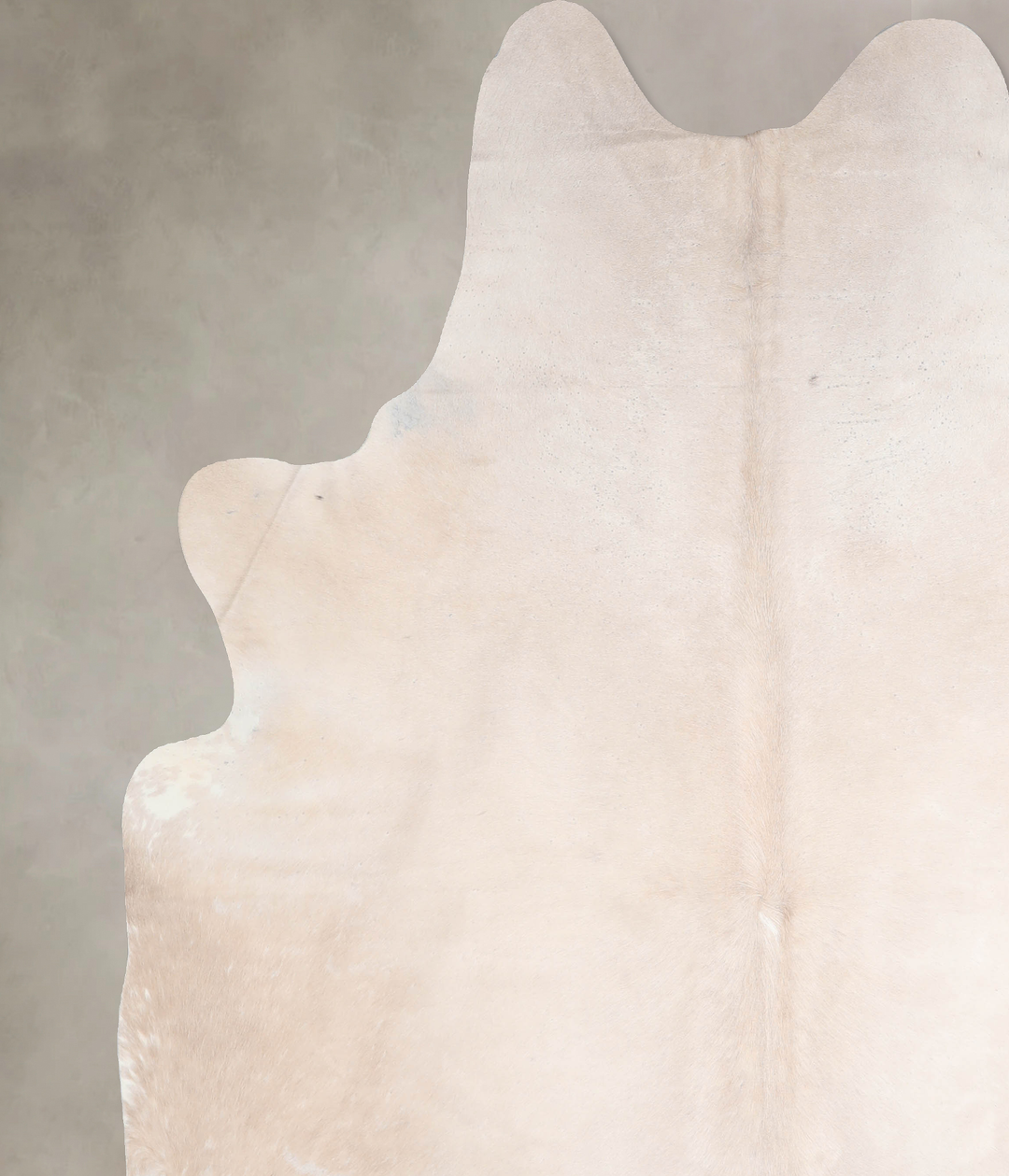 Beige XX-Large Brazilian Cowhide Rug 8'3"H x 7'2"W #A30403 by Hudson H