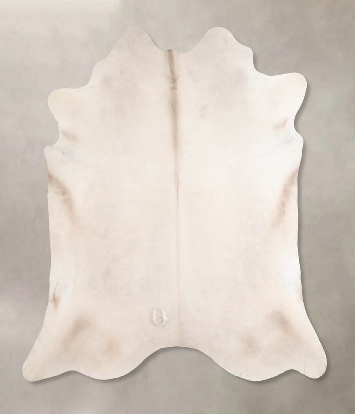 Champagne XX-Large Brazilian Cowhide Rug 7'6"H x 7'1"W #A30406 by Hudson Hides