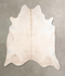 Ivory with Beige XX-Large Brazilian Cowhide Rug 8'4