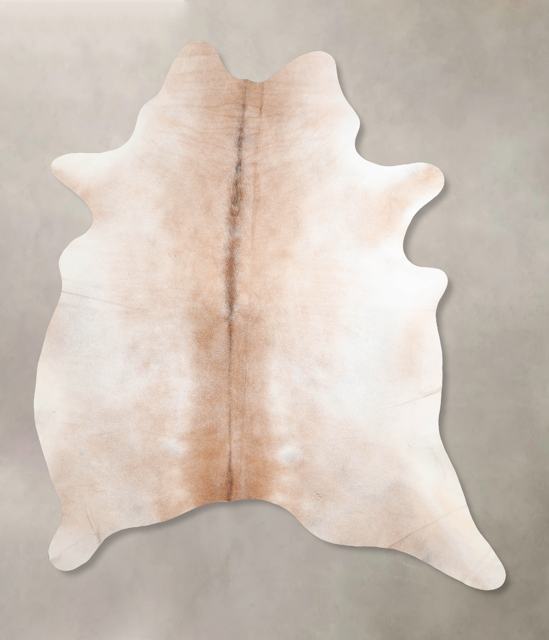 Light Caramel XX-Large Brazilian Cowhide Rug 8'0"H x 6'6"W #A30434 by 