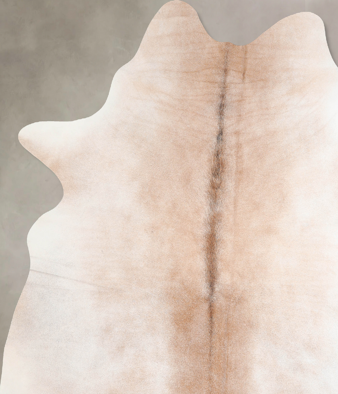 Light Caramel XX-Large Brazilian Cowhide Rug 8'0"H x 6'6"W #A30434 by 