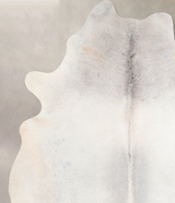 Medium Grey XX-Large Brazilian Cowhide Rug 7'10"H x 6'10"W #A30436 by Hudson Hides