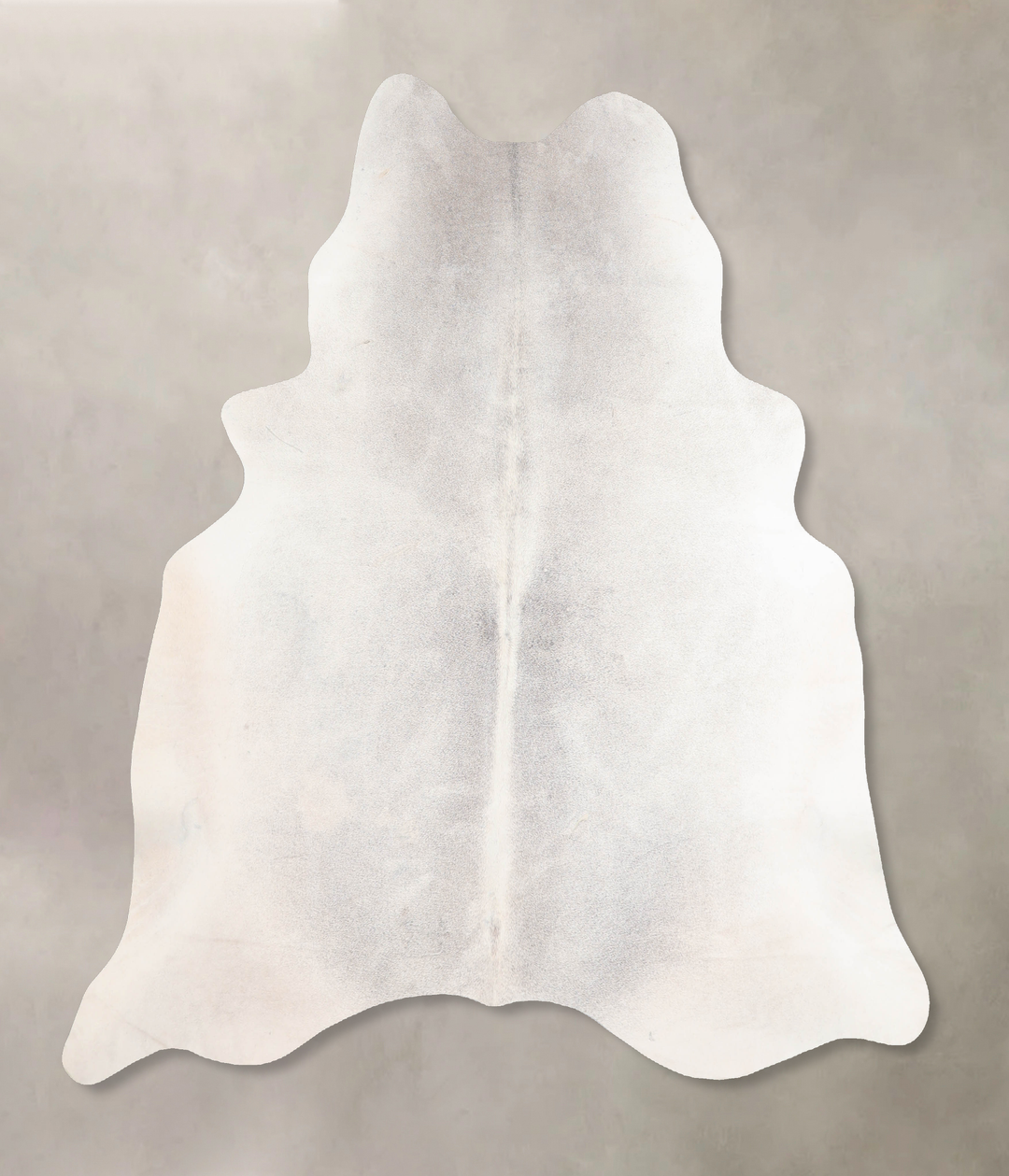 Medium Grey Large Brazilian Cowhide Rug 6'3"H x 6'2"W #A30448 by Hudso