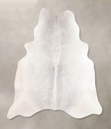 Medium Grey Large Brazilian Cowhide Rug 6'3"H x 6'2"W #A30448 by Hudson Hides