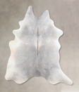 Medium Grey X-Large Brazilian Cowhide Rug 7'6"H x 6'2"W #A30449 by Hudson Hides