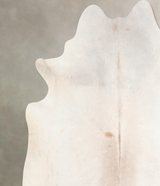 Grey with Beige X-Large Brazilian Cowhide Rug 6'11"H x 6'4"W #A30459 by Hudson Hides