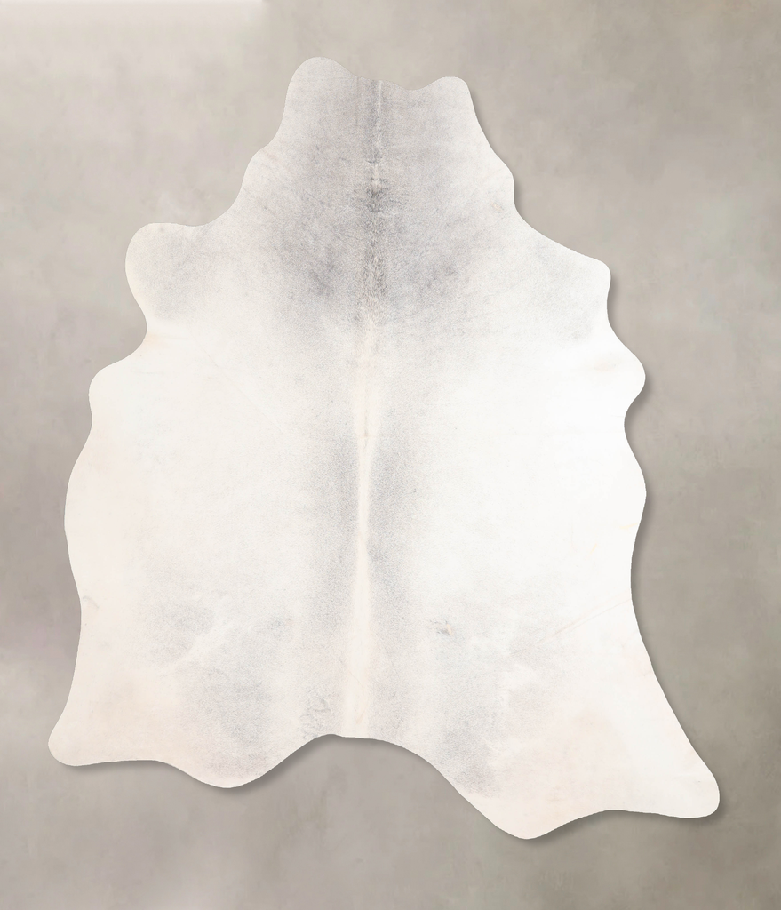 Light Grey X-Large Brazilian Cowhide Rug 6'10"H x 6'2"W #A30464 by Hudson Hides