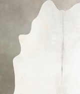 Light Grey XX-Large Brazilian Cowhide Rug 7'7"H x 6'9"W #A30473 by Hudson Hides