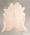 Beige X-Large Brazilian Cowhide Rug 6'7