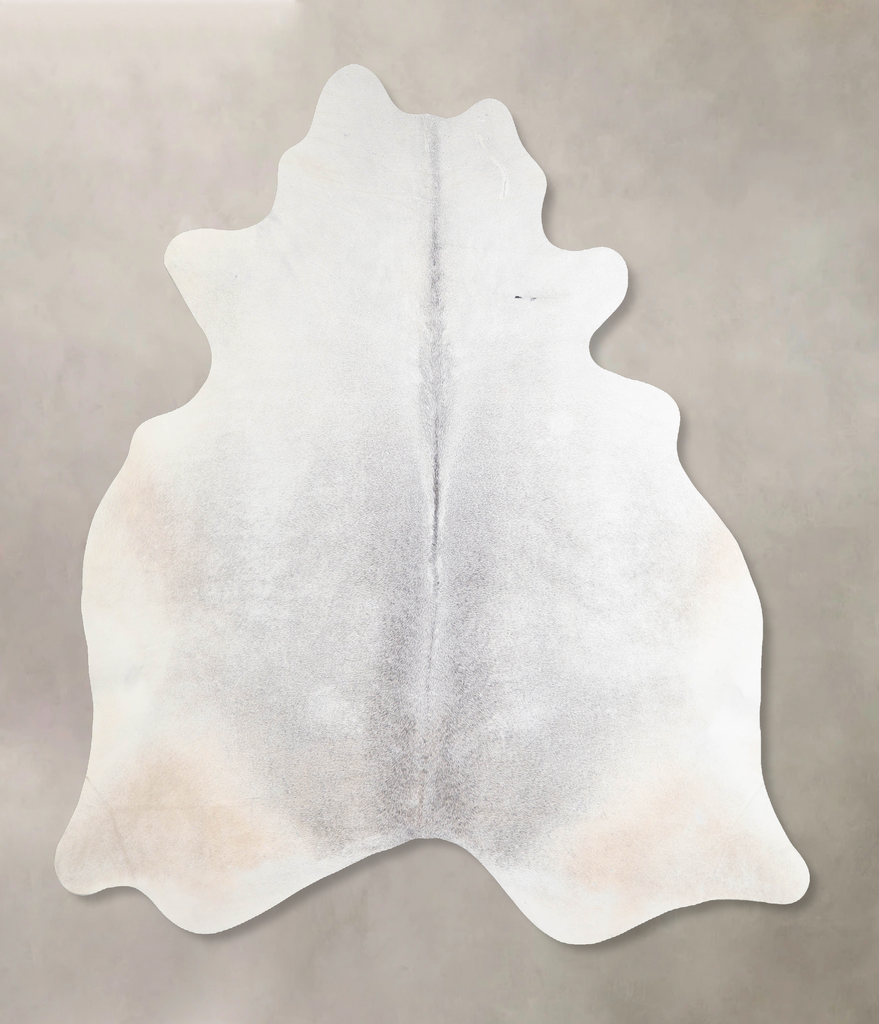Medium Grey X-Large Brazilian Cowhide Rug 6'9"H x 6'2"W #A30511 by Hudson Hides