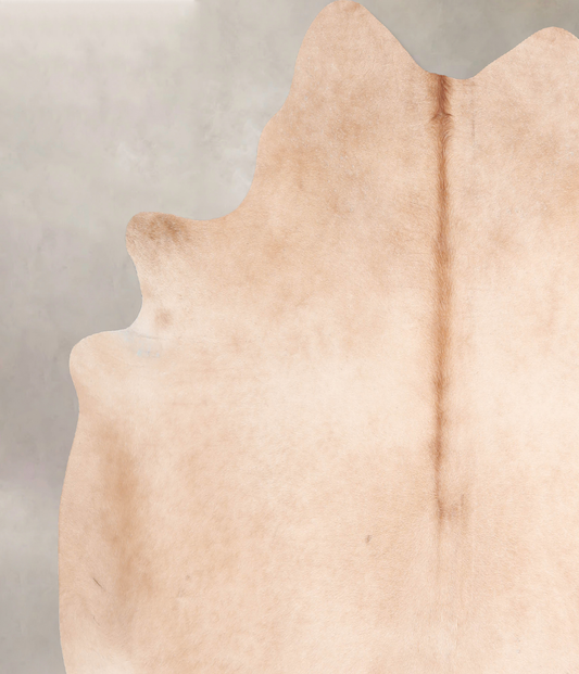 Beige Cowhide Rug #A30526