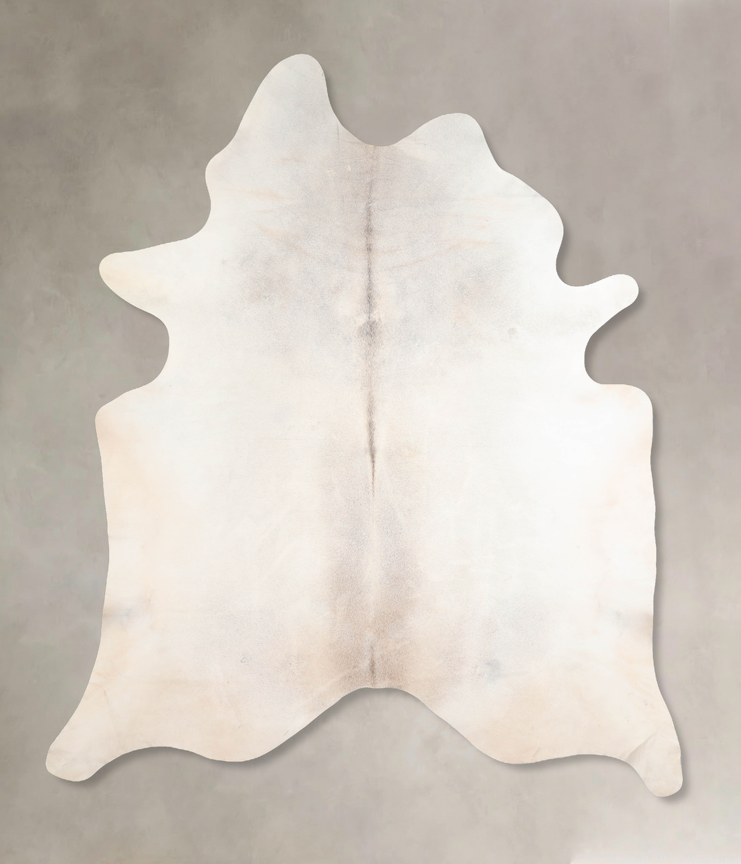 Light Grey XX-Large Brazilian Cowhide Rug 8'1"H x 6'6"W #A30531 by Hud