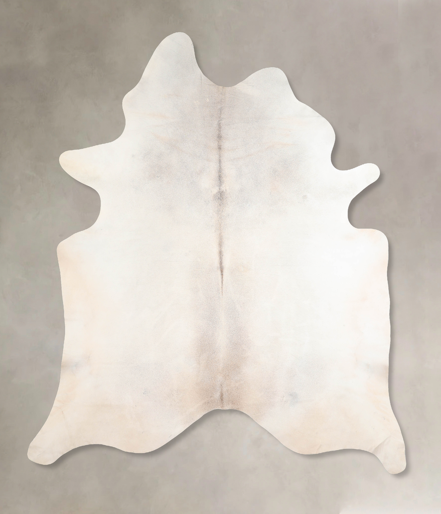 Light Grey XX-Large Brazilian Cowhide Rug 8'1"H x 6'6"W #A30531 by Hudson Hides