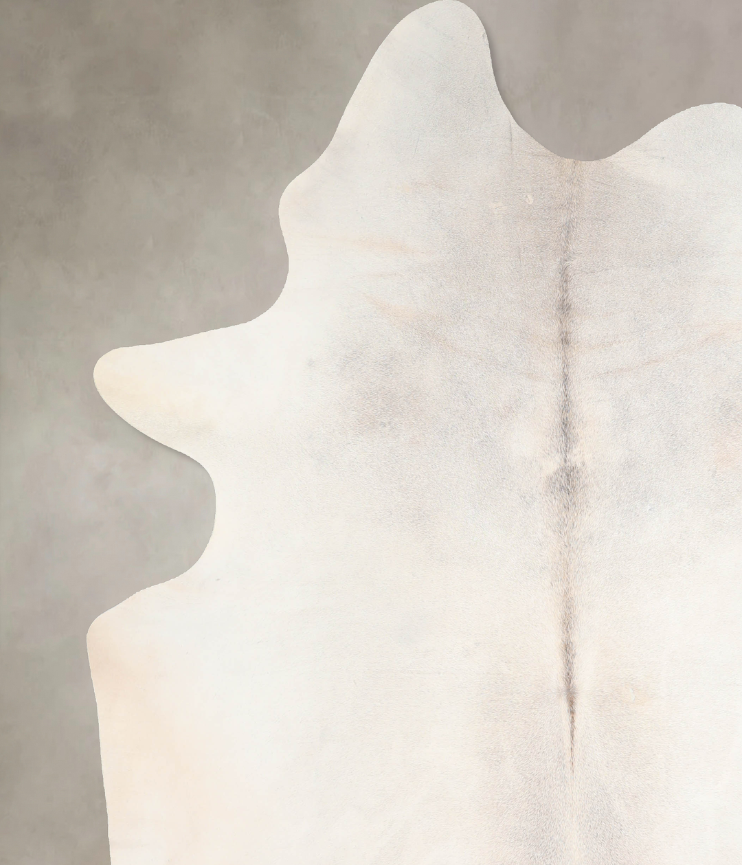 Light Grey XX-Large Brazilian Cowhide Rug 8'1"H x 6'6"W #A30531 by Hud