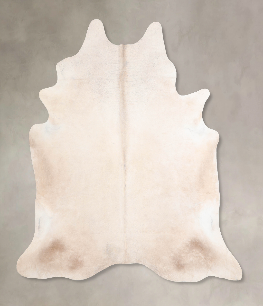 Champagne X-Large Brazilian Cowhide Rug 6'10"H x 6'4"W #A30565 by Huds
