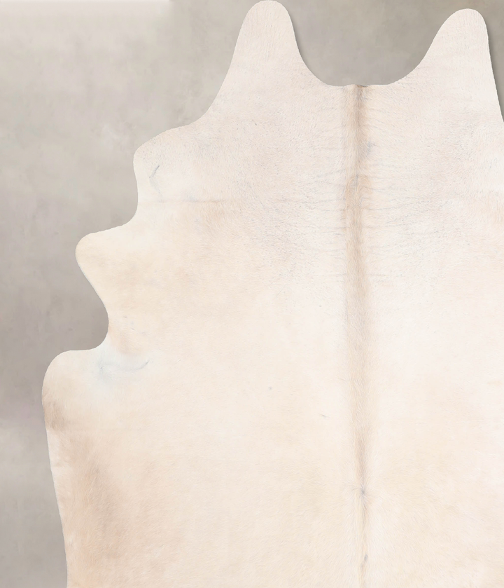 Champagne X-Large Brazilian Cowhide Rug 6'10"H x 6'4"W #A30565 by Hudson Hides