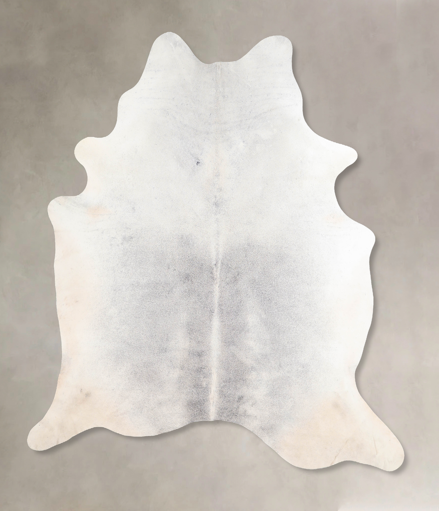 Medium Grey X-Large Brazilian Cowhide Rug 6'9"H x 6'2"W #A30569 by Hudson Hides