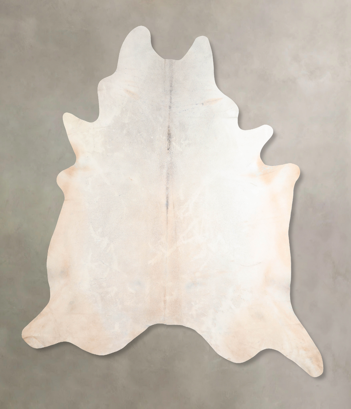 Grey with Beige Cowhide Rug #A30573