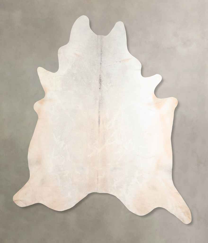 Grey with Beige XX-Large Brazilian Cowhide Rug 8'7"H x 7'6"W #A30573 by Hudson Hides