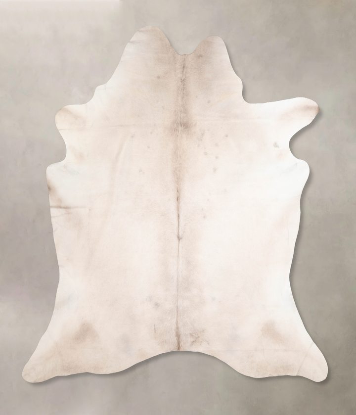 Champagne XX-Large Brazilian Cowhide Rug 7'10"H x 7'2"W #A30575 by Hudson Hides